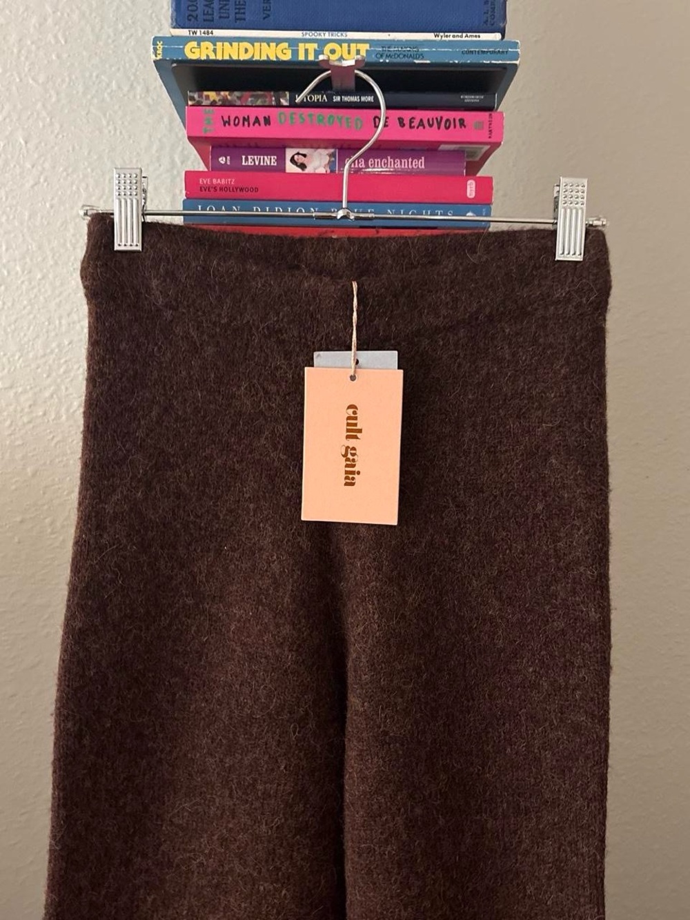 Cult Gaia Brown Antico Pants